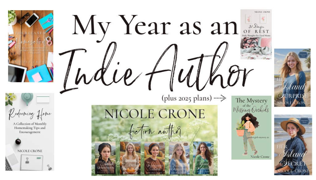 My Year as an Indie Author, and Publishing Plans for&nbsp;2025