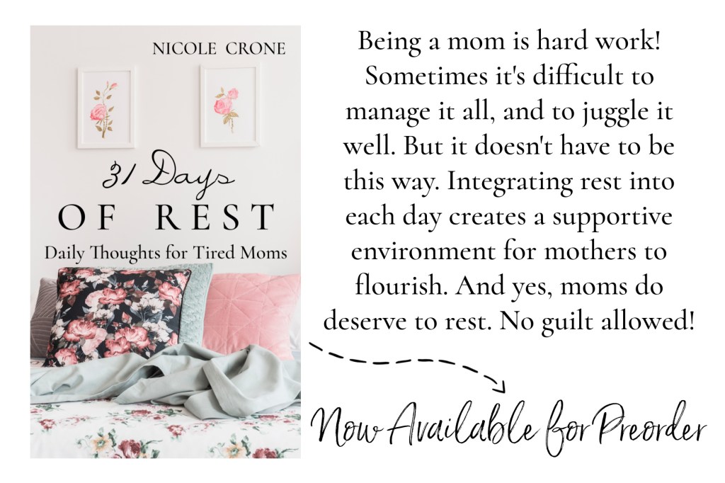 31 Days of Rest is Available in Paperback, Kindle Preorder Info, and A Free Sample